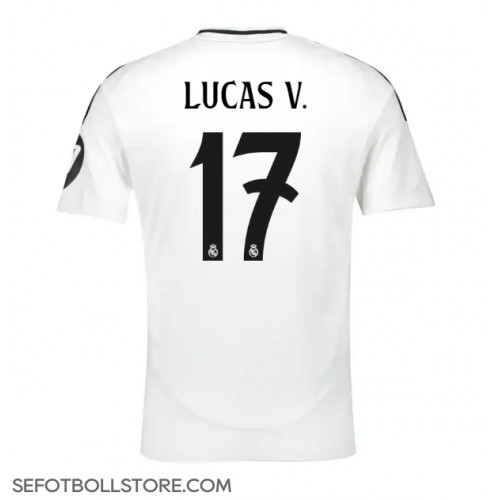 Real Madrid Lucas Vazquez #17 Replika Hemmatröja 2024-25 Kortärmad